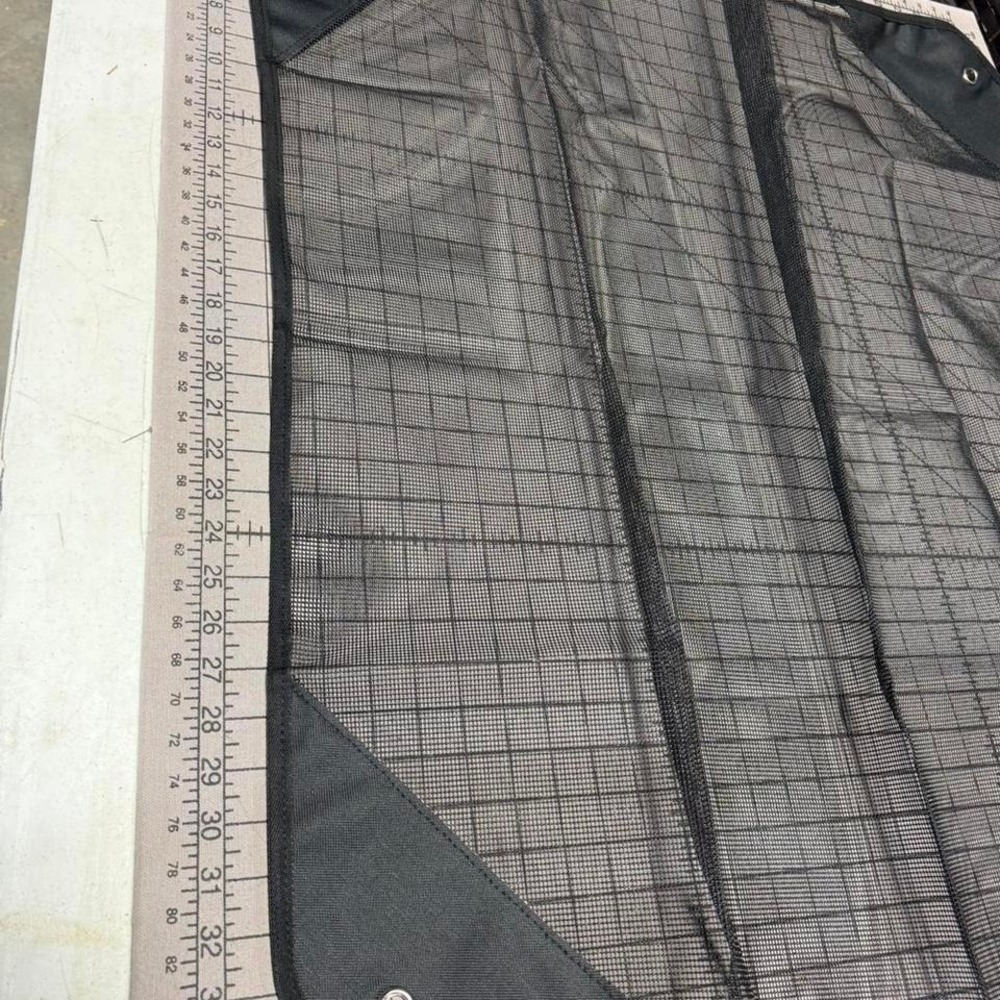 Heavy Duty Mesh Grill Mat | Nonstick Smoker Sheet with Metal Grommets - Picture 4 of 5